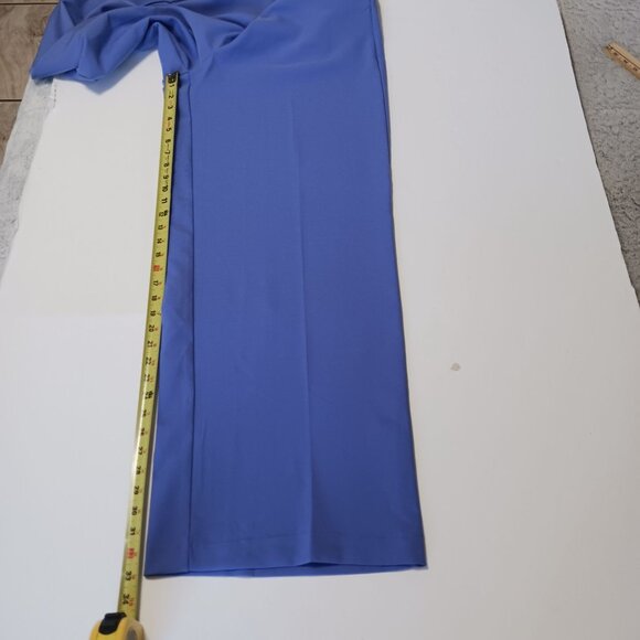 Torrid Wide Leg Studio Refined Crepe High Rise Pant Pull On 12 TALL Periwinkle - Picture 13 of 15
